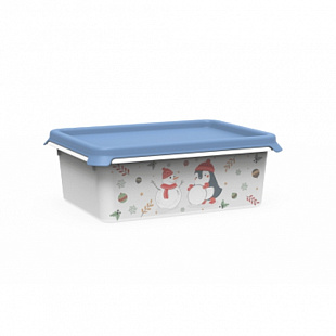 Ёмкость Berossi Christmas 1л cornflower ИК53561000