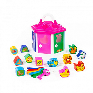 Игрушка Полесье Логический домик (в сеточке) 6196