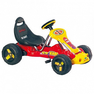 Машина педальная Карт PB-9788a red