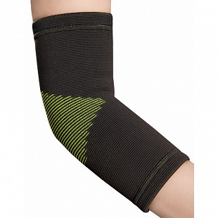 Поддержка локтя Mad Wave Elastic Elbow Support black/green