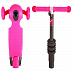 Самокат-кикборд Novatrack Disco-kids Детский трансформер Pink 120S.DISCOKIDS.PN7