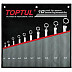 Набор накидных ключей Toptul 6-27 мм 10 шт GPCI1001