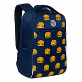 Рюкзак школьный GRIZZLY RD-145-4 /1 dark blue