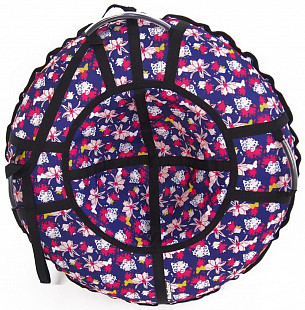 Тюбинг Triumf Active Люкс Pro Flowers 105 см во4665-2 purple