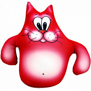 Мягкая игрушка Мнушки Кот Валера red Аи02вал01