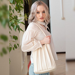 Сумка женская Ors Oro OMS-0178 white