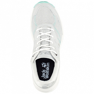 Кроссовки женские Jack Wolfskin Woodland Vent Low W light grey / light green