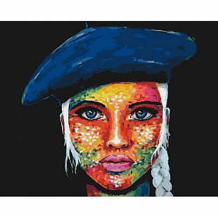 Картина по номерам Picasso Радужная девушка PC4050424