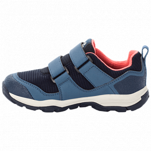 Полуботинки детские Jack Wolfskin Mtn Attack 3 Texapore Low Vc K dark blue / rose