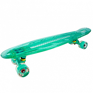 Penny board (пенни борд) Tech Team Transparent 27" Light 2018 green