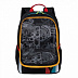 Рюкзак школьный GRIZZLY RB-051-3 /1 black/red