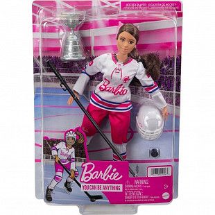 Кукла Barbie You Can Be Anything Хоккеистка (HCN30 HFG74)