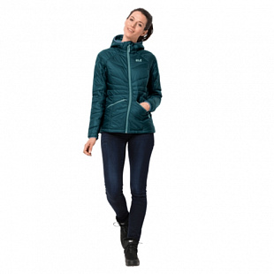 Куртка женская Jack Wolfskin Argon Hoody W dark jade