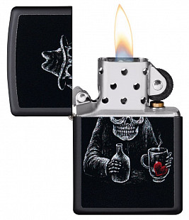 Зажигалка Zippo Bar Skull Design 49254