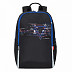 Рюкзак школьный GRIZZLY RB-151-2 /1 black/blue