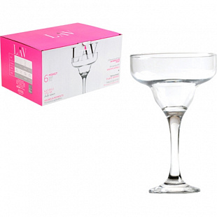 Набор бокалов для маргариты Lav 6 штук 0,295 л Misket LV-MIS581F