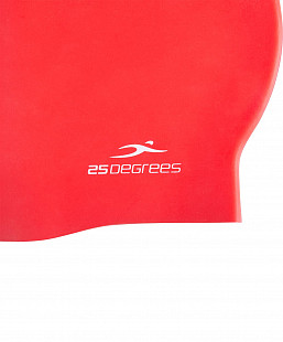 Шапочка для плавания подростковая 25Degrees Nuance 25D21004J red