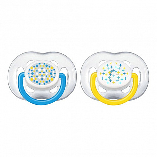Пустышка силиконовая Avent Free Flow 2 шт SCF180/27