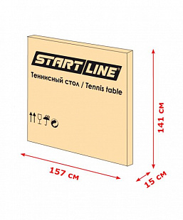 Стол для настольного тенниса Start Line Compact Outdoor LX2 с сеткой