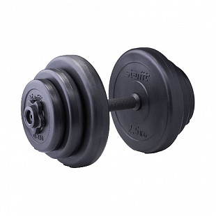 Гантель разборная пластиковая Starfit 9 кг DB-711 black