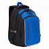 Рюкзак школьный GRIZZLY RB-152-1 /2 black/blue