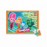 Игра настольная Vladi Toys Мягкие пазлы А4 Фиксики VT1102-04