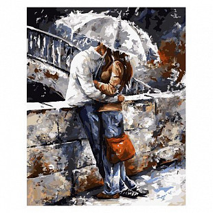 Картина по номерам Picasso В объятьях под дождем PC5065005