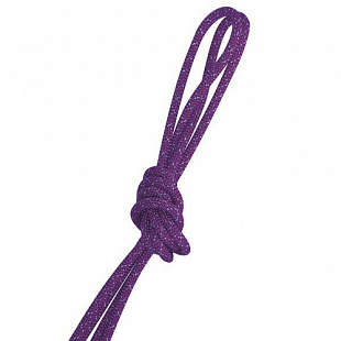 Скакалка для художественной гимнастики Pastorelli New Orleans Metallic 3 м violet/silver
