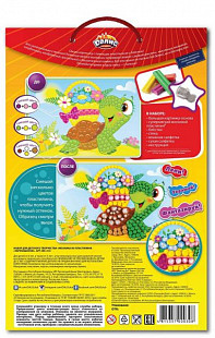 Набор для детского творчества Dalis Мозаика из пластилина Черепашонок MC-310