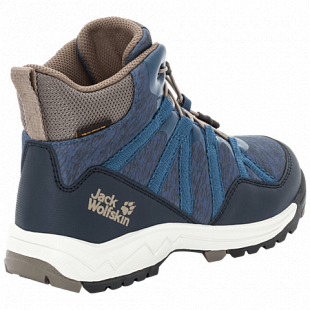 Ботинки детские Jack Wolfskin Thunderbolt Texapore Mid K blue / phantom