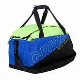 Сумка спортивная GRIZZLY TU-910-2 /4 black/lemon