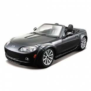 Коллекционная машина Bburago 1:24 Mazda MX-5 Miata (18-25086) black