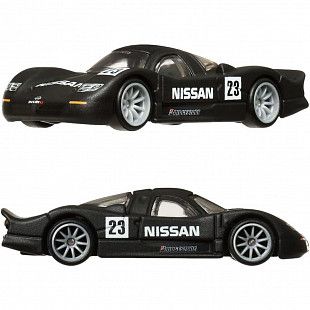Машинка Hot Wheels Premium Nissan R390 GT1 & '94 Nissan Primera (HBL96 HRR74)