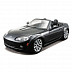 Коллекционная машина Bburago 1:24 Mazda MX-5 Miata (18-25086) black