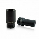 Головка ударная шестигранная Toptul 1" 22мм глубокая KABE3222