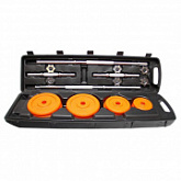 Штанга в наборе USA Style 50 кг SS-LDBS-217B-D30 orange