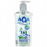 Средство для мытья бутылочек, сосок и детской посуды AQA baby 500 мл. (009401) с дозатором
