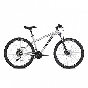 Велосипед Stinger Zeta Pro 27,5" (2018) Silver