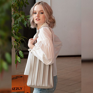 Сумка женская Ors Oro OMS-0178 beige