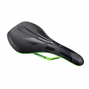 Седло Kore Fuse II Cr-Mo Stealth black/green KSD1602BGAT