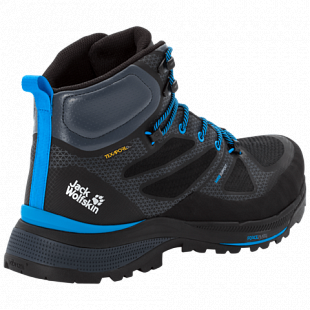 Ботинки мужские Jack Wolfskin Force Striker Texapore Mid M black / blue