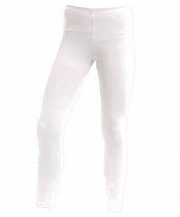 Лосины гимнастические хлопковые White