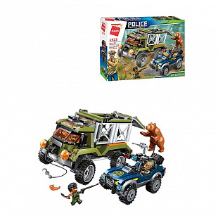 Конструктор Qman Побег Гигантского Медведя 1923