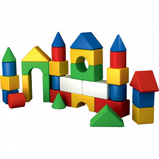 Конструктор ТехноК Игровой набор Строительные элементы 28 шт 2605