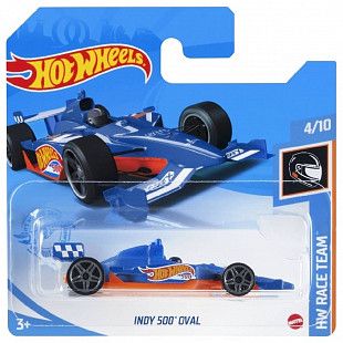 Машинка Hot Wheels Базовой коллекции Indy 500 Oval 195/250 (5785 GRY21)
