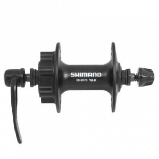 Втулка передняя Shimano M475 80680 black