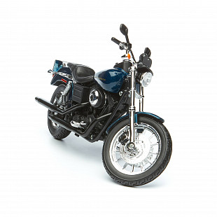 Масштабная модель мотоцикла Maisto 1:12 Харлей Дэвидсон 2004 Dyna Super Glide Sport (32320) dark blue/black