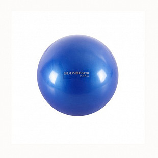 Мяч утяжеленный Body Form для пилатеса BF-TB01 2,5 кг blue