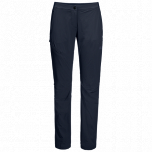 Брюки женские Jack Wolfskin Hilltop Trail Pants W midnight blue