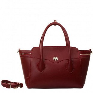 Женская сумка из кожи Pola 9006 burgundy